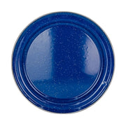 PLATO ENLOZADO 26 CM AZUL RUSTIK CINSA