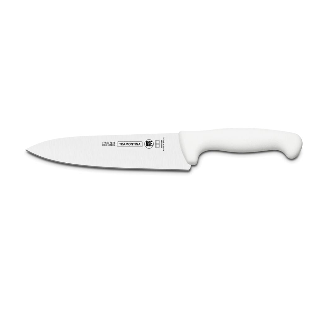 CUCHILLO CARNE 10" BLANCO PROFESIONAL TRAMONTINA