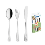 JUEGO 3 PIEZAS CUBIERTOS NIÑOS BABY TRAMONTINA