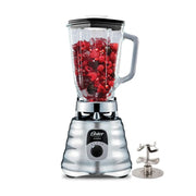 LICUADORA CLASICA CROMADA 3 VELOCIDADES BLST4655 OSTER