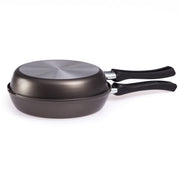 SARTEN TORTILLERO DOBLE 20 CM NEGRO LORETO