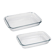 PACK 2 ASADERAS RECTANGULAR 1.6 Y 2.2 LTS MARINEX