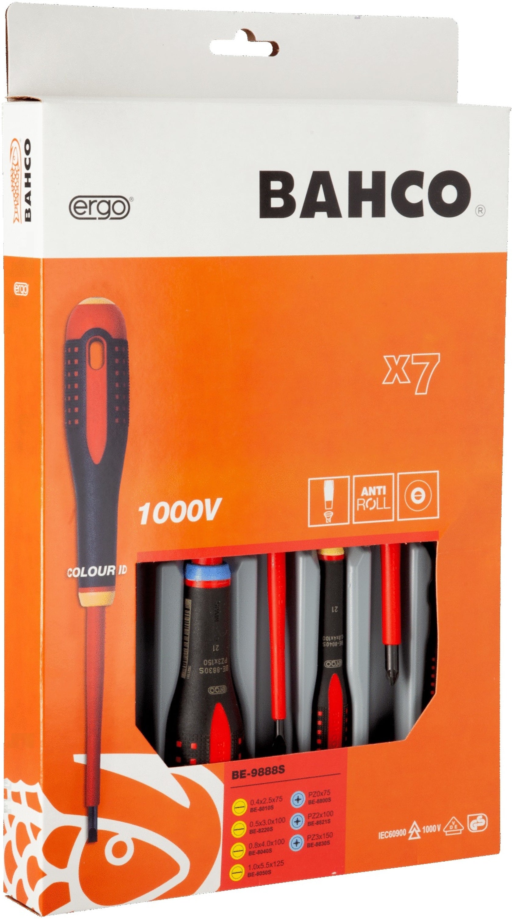 JUEGO DEST. BAHCO BE-9888S 1000V