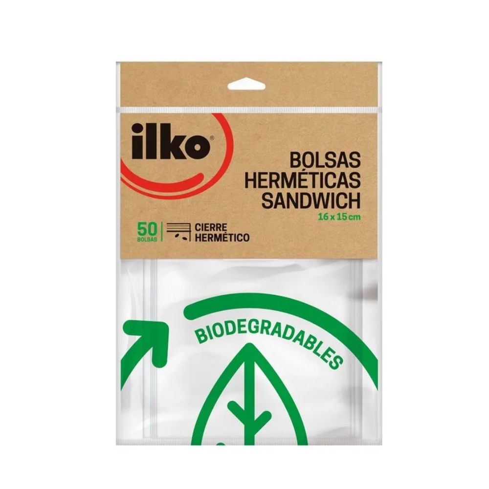 BOLSA HERMETICA 16X15 CM (50 UNID) CHICA ILKO