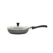 SARTEN ALUMINIO 14 CM COOL GRAY CON TAPA ILKO