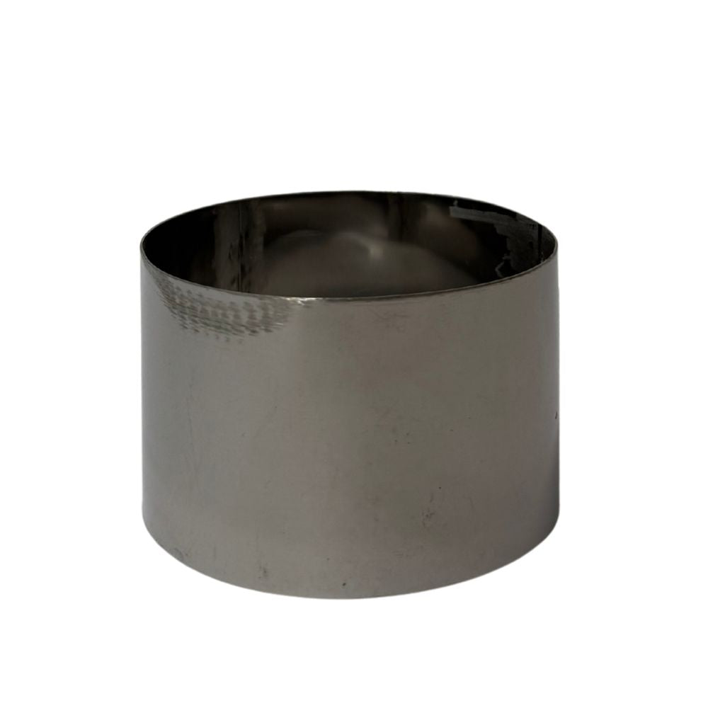 FORMADOR DE PLATO REDONDO 8X5 CM INOX