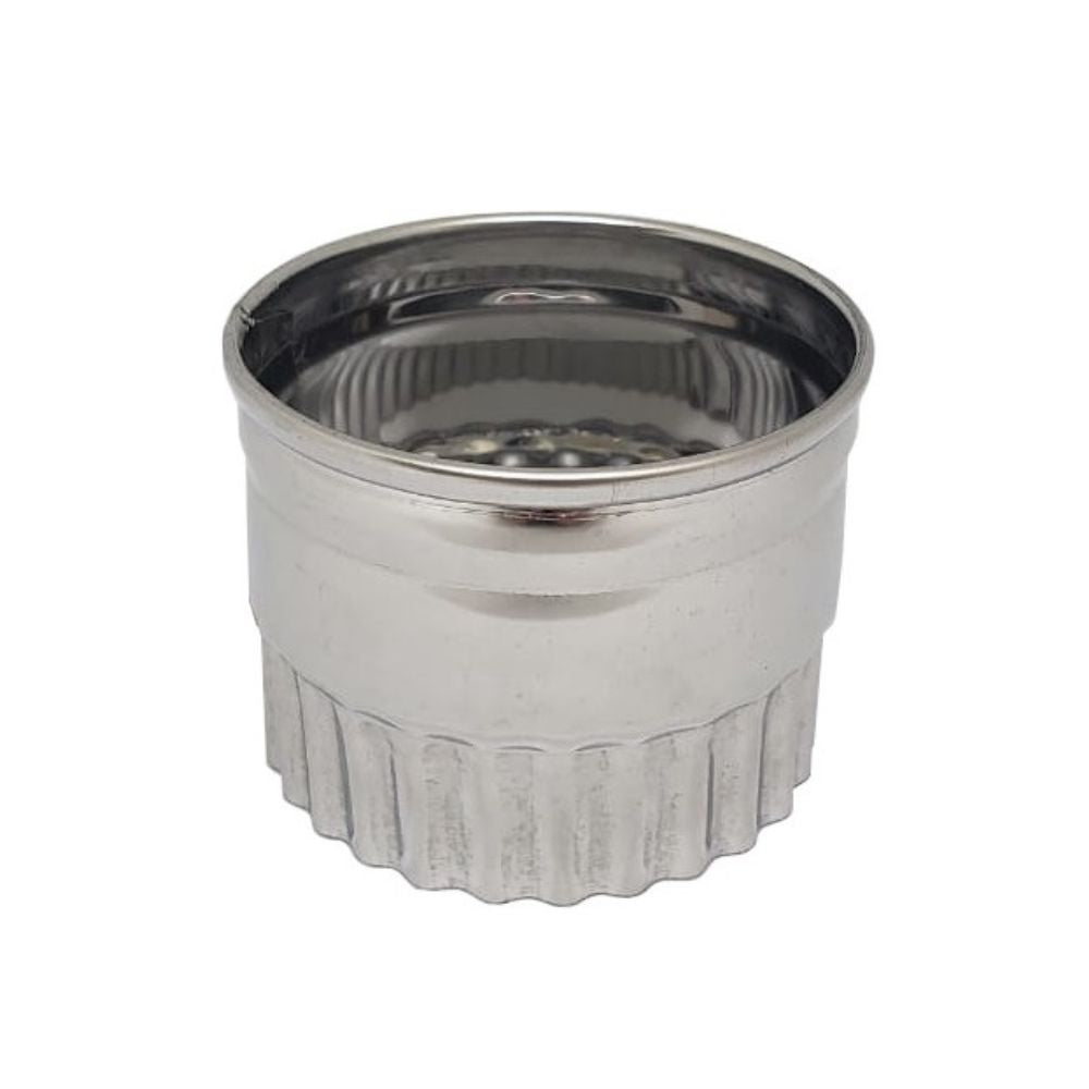 CORTA MASA RIZADO 7 CM INOX