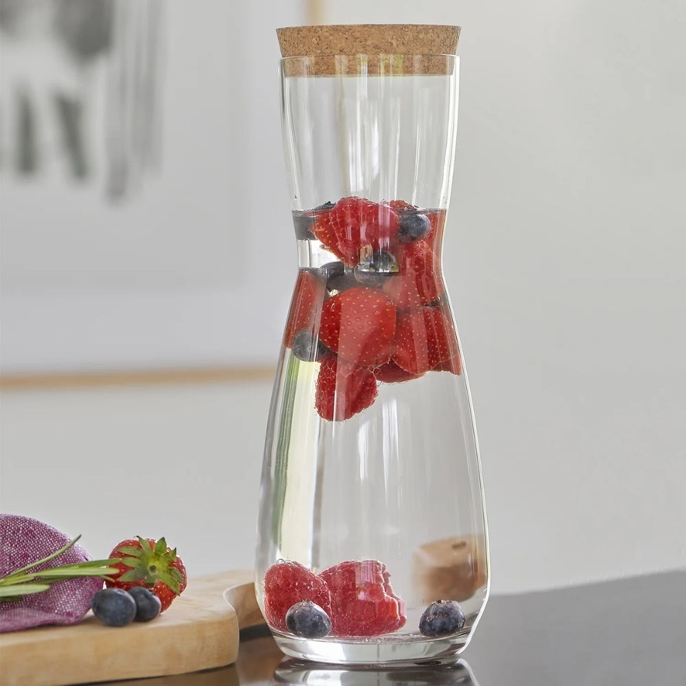 JARRO VIDRIO TAPA CORCHO 1 LT ROYAL LEERDAM