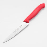 CUCHILLO VERDURA 10 CM ROJO 1337 3 CLAVELES