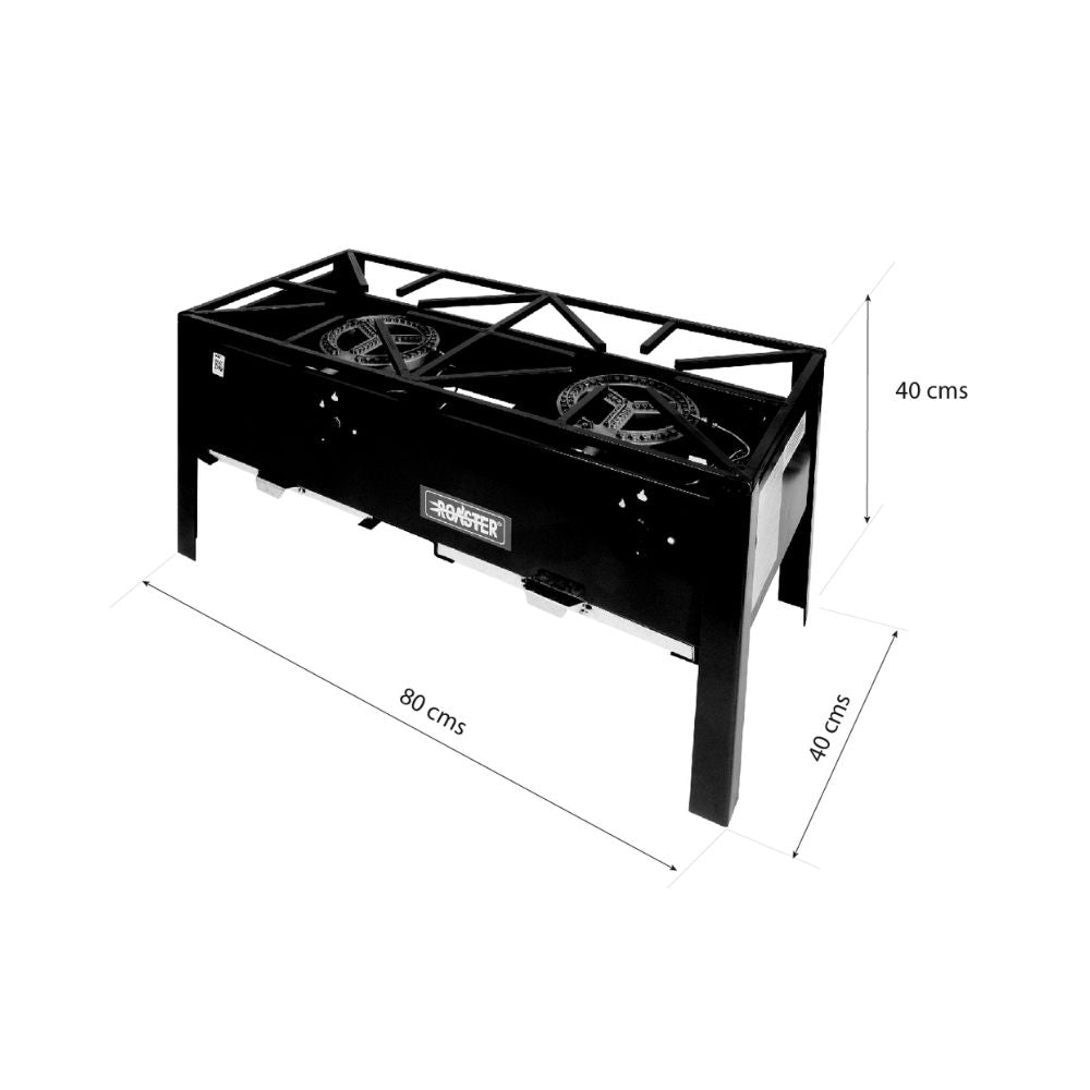 ANAFE INDUSTRIAL 2 PLATOS BAJOS ROASTER
