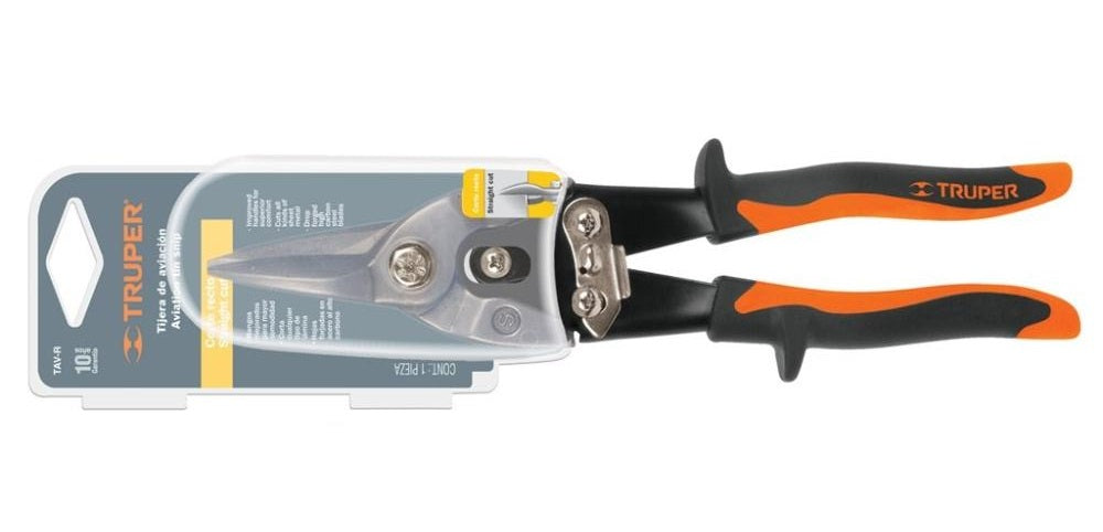 TIJERA HOJALATERA TRUPER AVIACION  10" RECTO