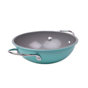 PAILA ACERO TITANIO 16 CM NORUEGA PISTACHO DORAL