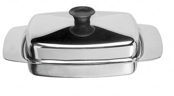 MANTEQUILLERA ACERO INOX C/TAPA #14700