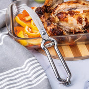TIJERA TRINCHAR AVE 24 CM ACERO INOX #434 3 CLAVELES