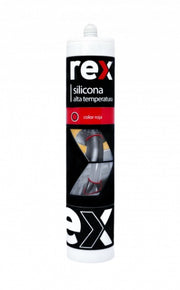 SILICONA ROJA ALTA TEMPERATURA 300 ML REX