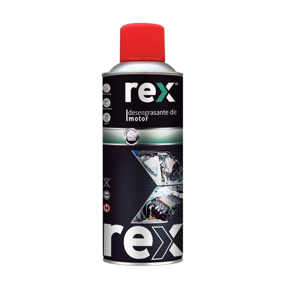 DESENGRASANTE PARA MOTOR REX 450 ML