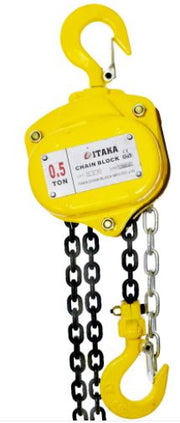 TECLE CADENA TOHO 0.5 TON X 2.5 MTS