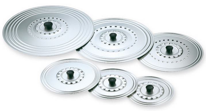 TAPA 16-18-20 CM ALUMINIO ANODIZADO ILSA