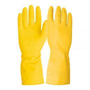 GUANTE DOMESTICO AMARILLO T-M ( 8)