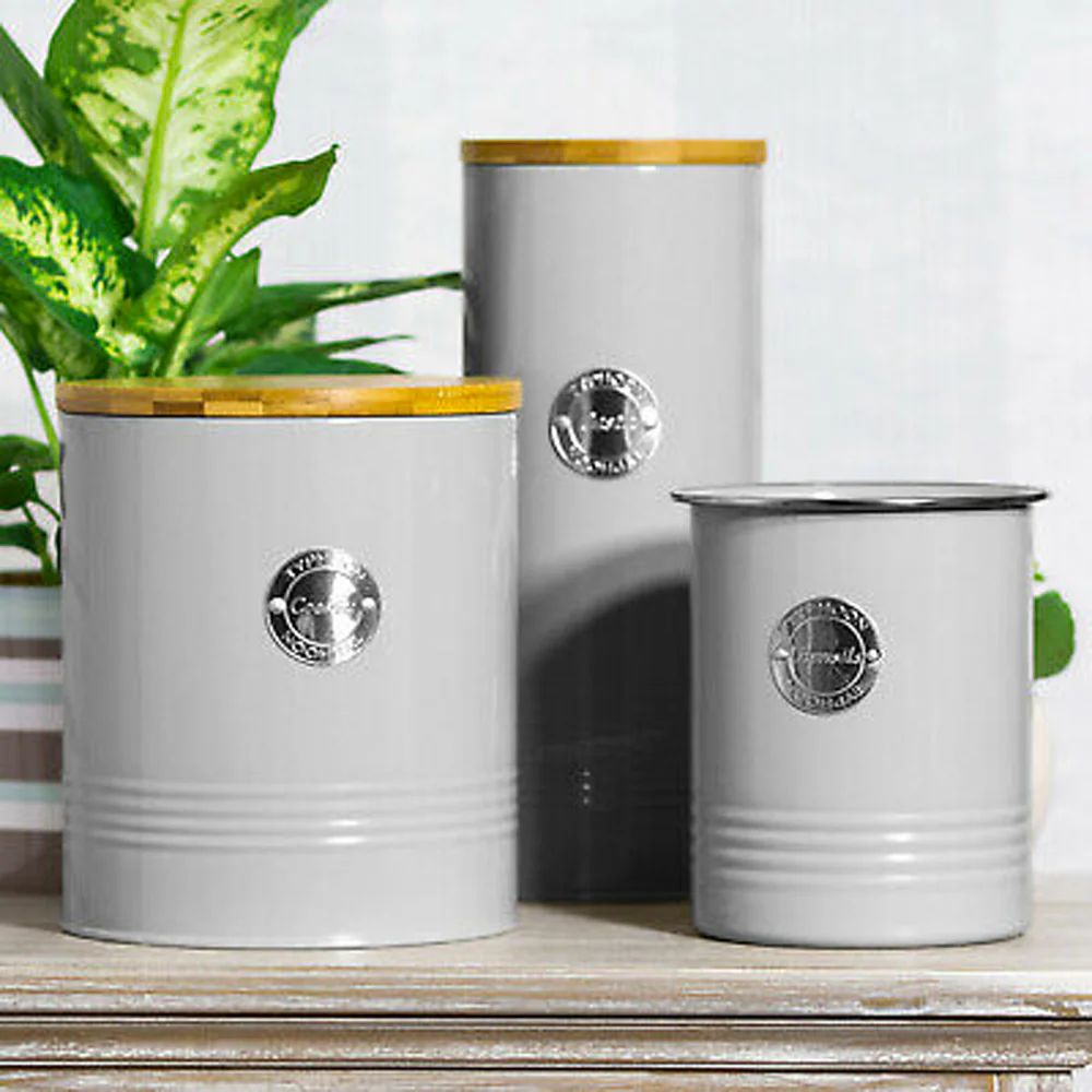 CONTENEDOR GALLETAS COLOR GRIS TYPHOON