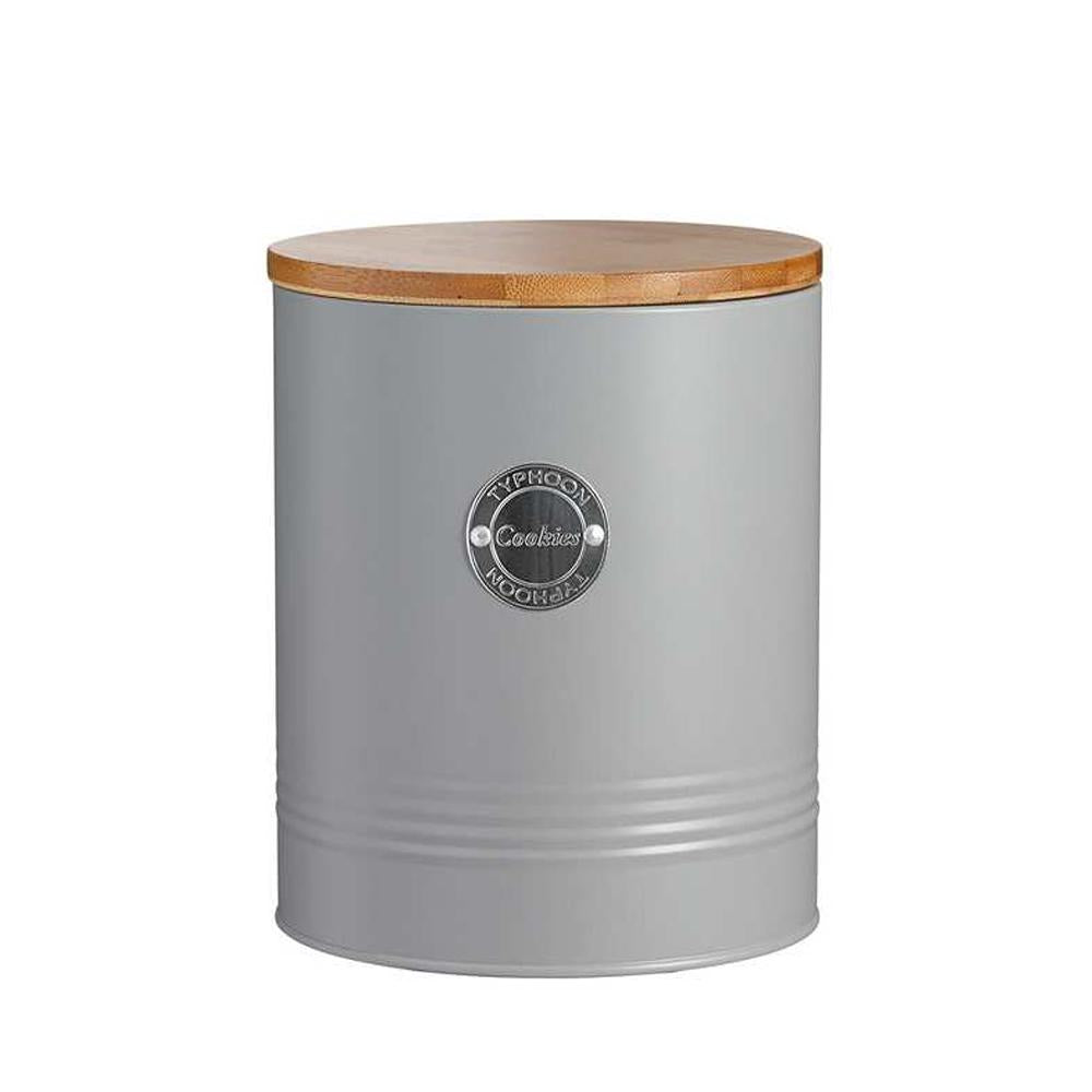 CONTENEDOR GALLETAS COLOR GRIS TYPHOON