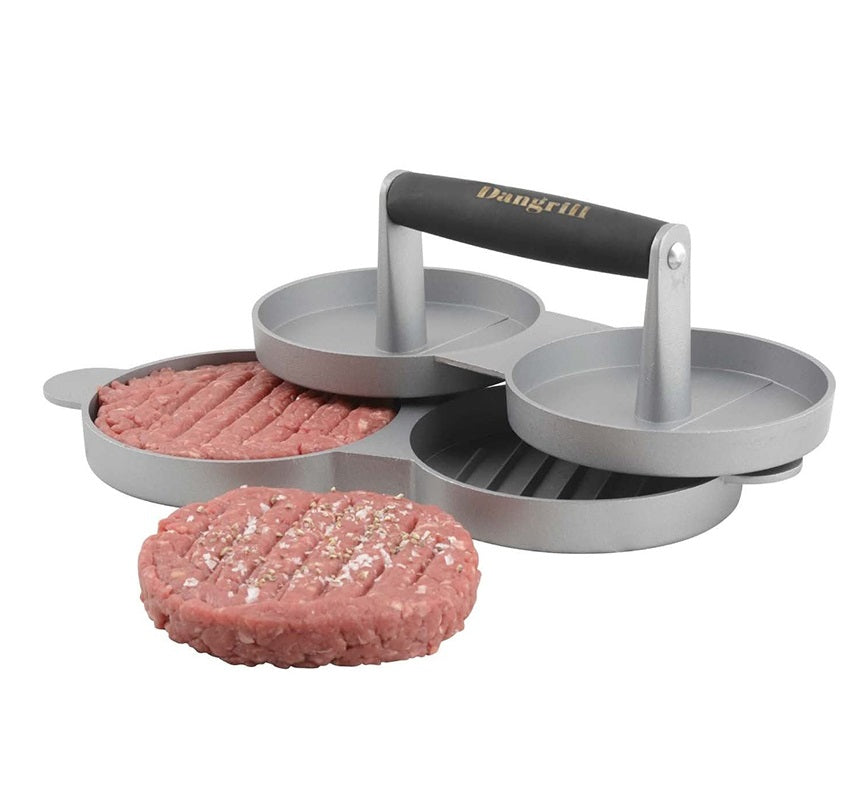 PRENSA HAMBURGUESAS DOBLE DANGRILL