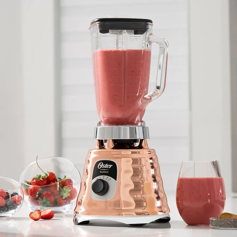 LICUADORA CLASICA COBRE 3 VELOCIDADES BLST4128 OSTER