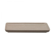 AZAFATE RECTANGULAR 33 CM MARFIL TERRA