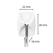 SET 3 GANCHOS COLGAR BLANCO GANCHO ALAMBRE COMMAND 3M