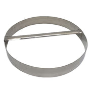 CORTA MASA CON ASA 28 CM INOX