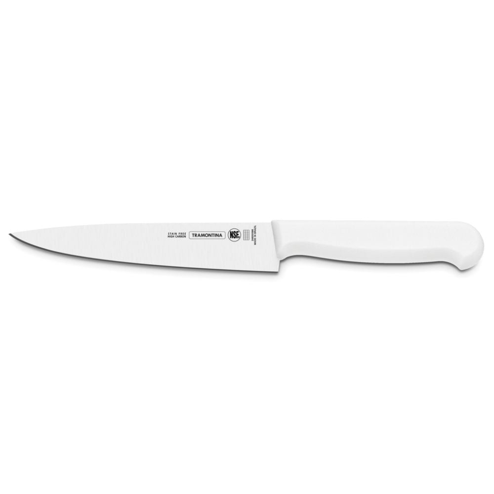 CUCHILLO CARNE 10" BLANCO TRAMONTINA