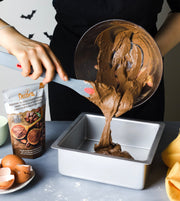 MOLDE CUADRADO ALUMINIO 25 CM DECORA