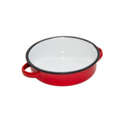 PAILA ENLOZADA 16 CM ROJA CONDOR