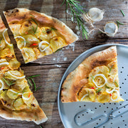 MOLDE PIZZA BASE PERFORADA ANTIAD 32CM DECORA