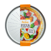 MOLDE PIZZA BASE PERFORADA ANTIAD 32CM DECORA