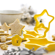 SET 5 CORTA GALLETA ESTRELLAS DECORA