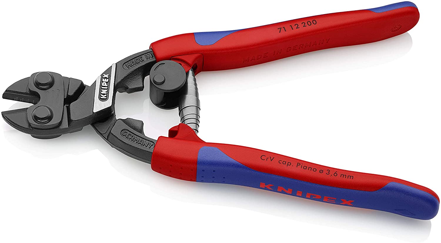 CORTADOR ALAMBRES COMPACTO 8" #7112200 KNIPEX