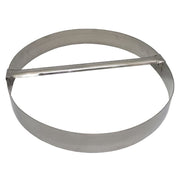 CORTA MASA CON ASA 30 CM INOX