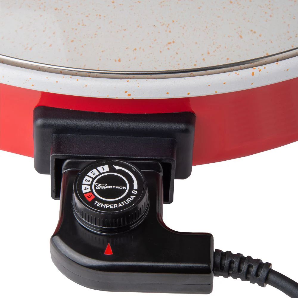 SARTEN ELECTRICO ROJO 41 CM 5 LTS BA-1254RG ELECTRON