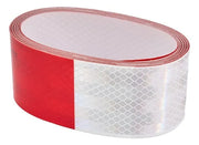 CINTA REFLECTANTE 3M ROJO/BLANCA 2
