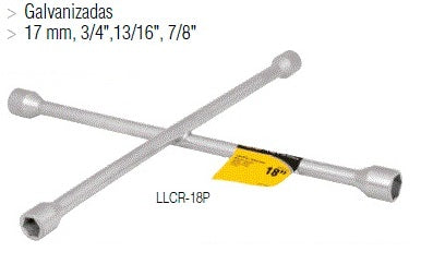 LLAVE RUEDA CRUZ PRETUL LLCR-14"