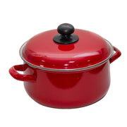 CACEROLA ENLOZADA 26 CM ROJO CONDOR