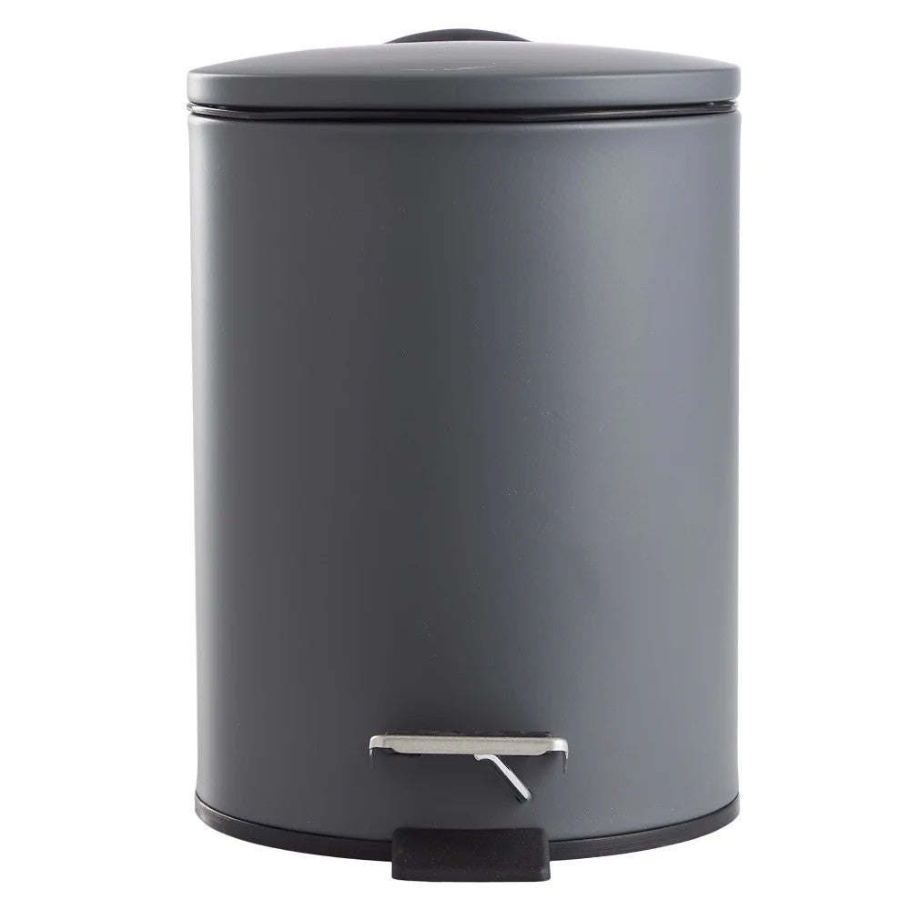 BASURERO CIERRE SUAVE 3 LTS GRIS OSCURO DAY