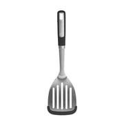 ESPATULA GRANDE RANURADA BORDE SILICONA ILKO