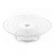 TORTERO DE VIDRIO CON BASE 29X7.5 CM