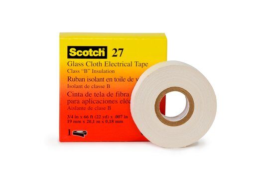 CINTA FIBRA VIDRIO 3M # 27 DE 1" X 60 YDS