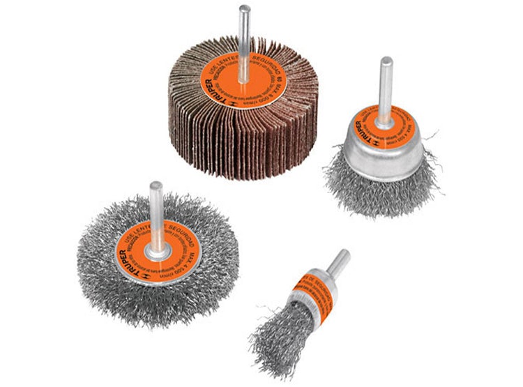 JUEGO GRATA TRUPER 4 PZA. PARA TALADRO JCA-4P