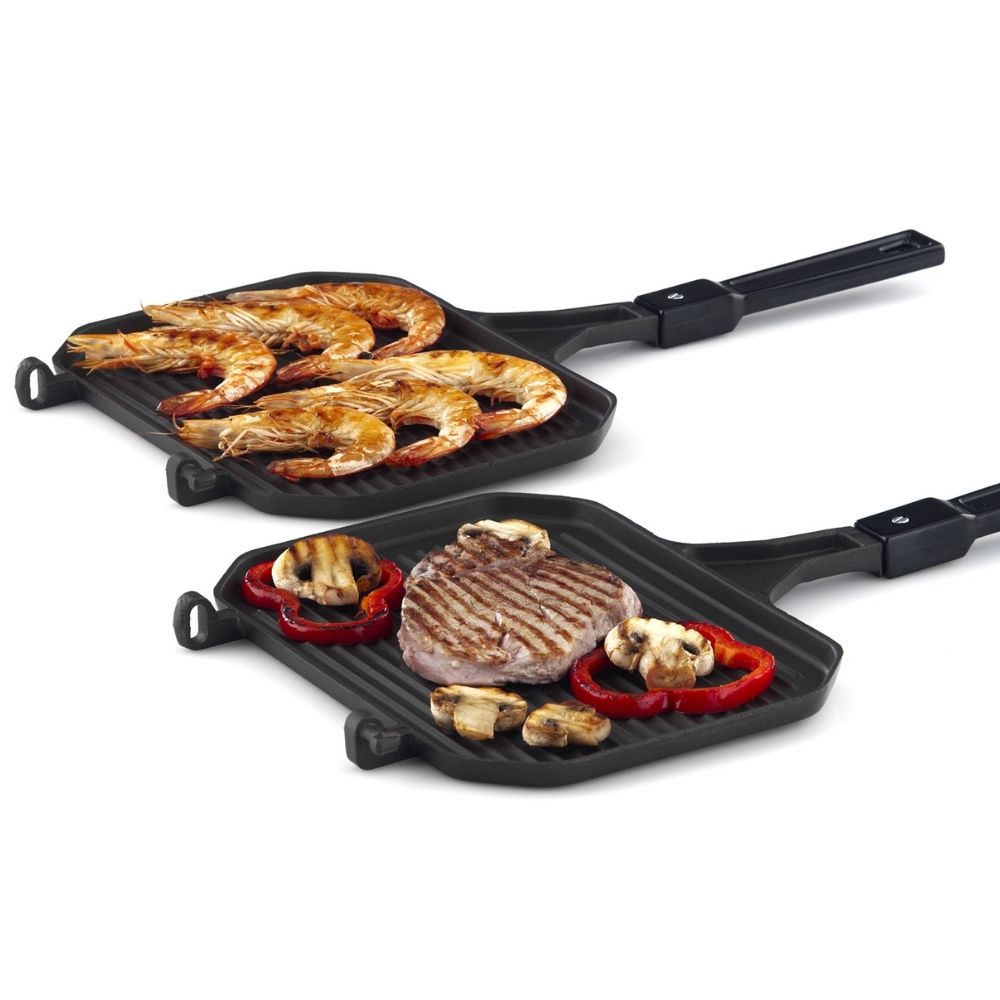 GRILL SANDWICHERA ANTIADHERENTE CON TEFLON ILSA