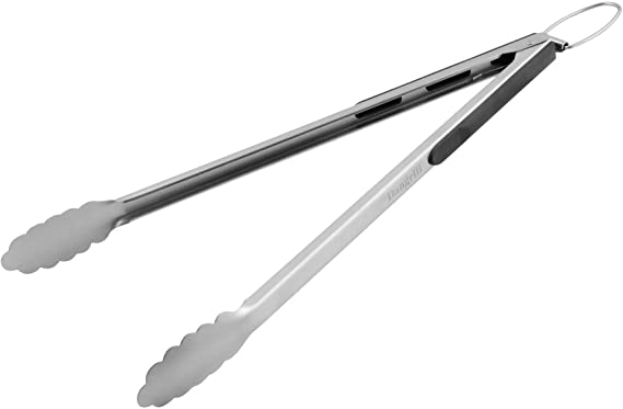 TENAZA PARRILLA ACERO INOX 40.5X3CM DANGRILL