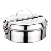 LONCHERA CAMPING 16 CM ACERO INOX ILSA